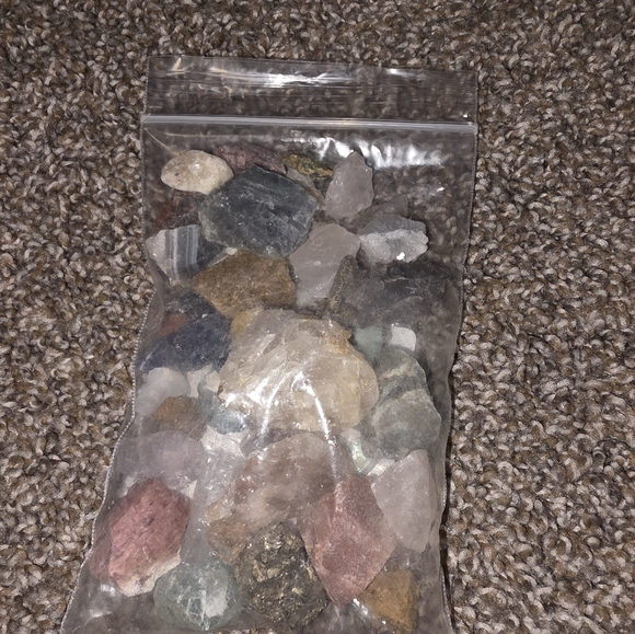 Mixed Rough Gemstone Rock Lot - Multi Color - Picture 3 of 3